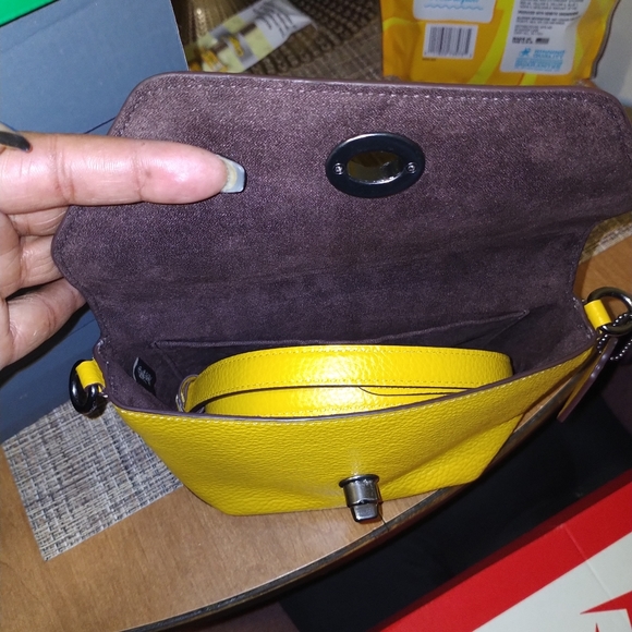 Coach yellow bag - Picture 2 of 5